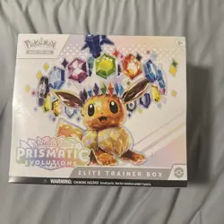 Pokemon TCG Scarlet Violet Prismatic Evolutions Elite Trainer Box ETB NEW - Image 1