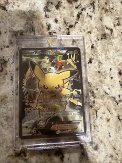 Pikachu EX XY124 Black Star Promo 2016 Holo Pokemon Card TCG - Image 1