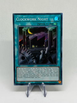 Clockwork Night RA03-EN071 Super Rare 1st Ed Near Mint YuGiOh Card - Image 1