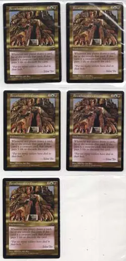 BREATHSTEALER'S CRYPT X1 MAGIC Mtg VISIONS LIGHT PLAY (LP) 1996 - Image 3
