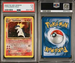 2000 Typhlosion 18/111 Neo Genesis Holo - Image 3