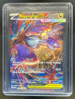 2025 Pokemon Mega Evolution Latias ex Special Illustration Rare #181/132 - Image 1