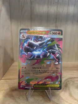 Pokemon Mega Charizard X ex 013/094 Phantasmal Flames Holo 360 HP Card - Image 1