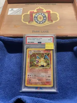 PSA 9 CHARIZARD 1999 Pokemon Base Unlimited #4/102 Holo Non-Shadowless Rare MINT - Image 5
