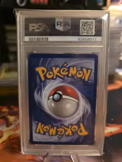 PSA 9 CHARIZARD - Pokemon Card Unlimited 1999 Base Set #4 HOLO Mint WOTC - Image 2