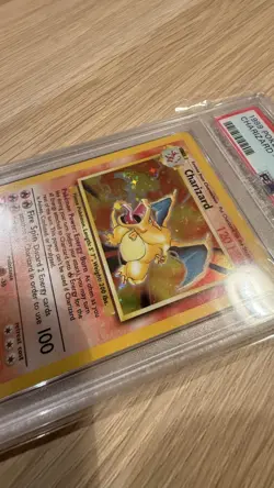 PSA 9 CHARIZARD - Pokemon Card Unlimited 1999 Base Set #4 HOLO Mint WOTC - Image 4