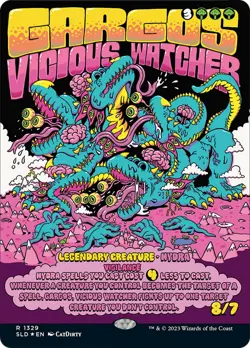 Gargos, Vicious Watcher (Secret Lair) FOIL Secret Lair Drop NM CARD ABUGames - Image 1