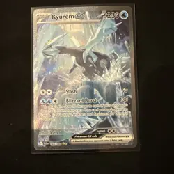 Pokemon TCG Kyurem EX Black Bolt Holo Card 165/086Sv: Black - Image 1