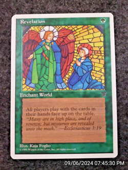 Revelation Chronicles NM Green Rare MAGIC THE GATHERING MTG CARD (DS3D1H7) - Image 1