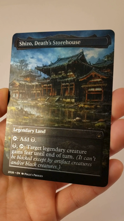 Shizo, Death's Storehouse FOIL Proxy Card Custom Fantasy Art - Image 2