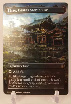 Shizo, Death's Storehouse FOIL Proxy Card Custom Fantasy Art - Image 3