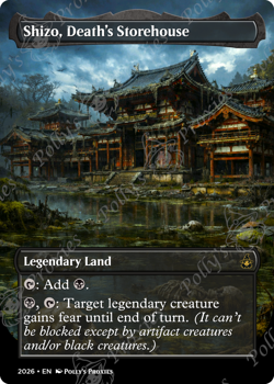 Shizo, Death's Storehouse FOIL Proxy Card Custom Fantasy Art - Image 5