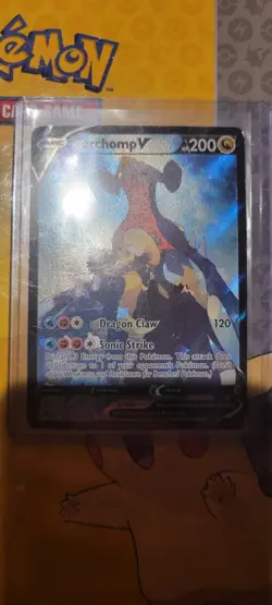 Astral Radiance Trainer Gallery Garchomp V Holofoil TG23/TG30 pokemon card - Image 1