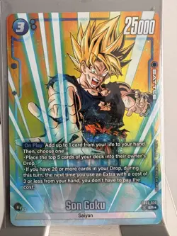 Son Goku FB05-030 SR Alt Art - Dragon Ball Card Game FUSION WORLD - Image 1