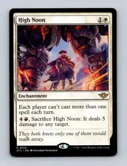 High Noon Outlaws of Thunder Junction Non-Foil MTG NM - Image 1
