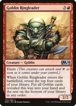 Goblin Ringleader - Foil Core Set 2020 LP MTG - Image 1