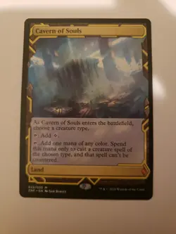 1x MTG Cavern of Souls Zendikar Rising Expeditions Regular Mythic Rare 022 NM x1 - Image 1