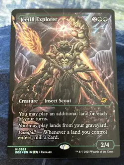 Icetill Explorer (Showcase) Edge of Eternities Foil NM-M Unplayed MTG 0362 - Image 1
