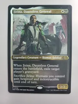 MTG Jirina, Dauntless General March of the Machine: The Aftermath 132 Etch Foil - Image 1