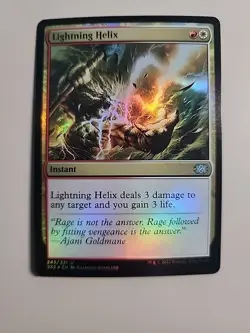 MTG Lightning Helix Double Masters 2022 243/331 Foil Uncommon - Image 1