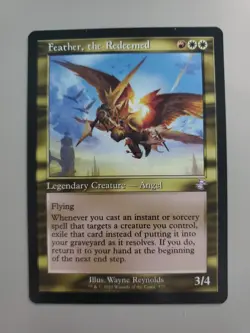 MTG Feather, the Redeemed Time Spiral Remastered Timeshifted Rare - Image 1