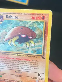 CARTE POKEMON KABUTO 50/62 FR EDITION 1 COMMUNE WIZARDS FOSSILE - PL - Image 3