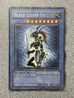 Black Luster Soldier - Yugi - DPYG-EN017 1st Edition Rare NM - Image 1