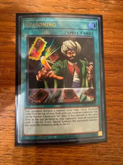 Reasoning - RA01-EN052 - Ultra Rare - 1st Edition NM YuGiOh! - Image 1