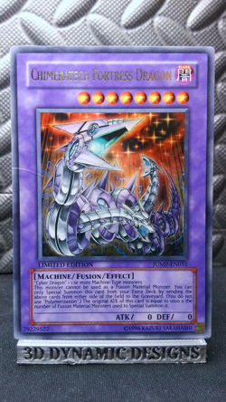 | Yugioh Chimeratech Fortress Dragon JUMP-EN031 Ultra Shonen Jump Promo HP 🔥 | - Image 1