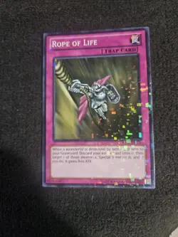 Yugioh! Rope of Life - BP02-EN176 - Mosaic Rare - Image 1