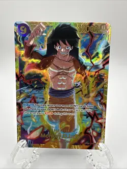 Monkey.D.Luffy OP09-119 SEC - One Piece TCG - English Card Near-Mint Secret Rare - Image 1