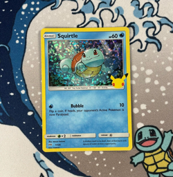 Squirtle 17/25 Holo Foil Promo McDonald's 25th Anniversary Pokemon Card 2021 NM - Image 1