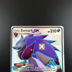 Zoroark GX 77a/73 Promo Shining Legends Holo Full Art Pokemon Card - Image 2