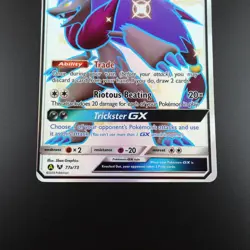 Zoroark GX 77a/73 Promo Shining Legends Holo Full Art Pokemon Card - Image 3