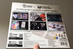 Gundam Card Game ST02A Wings of Advance ENGLISH Starter Deck NEW w Assemble Set - Image 2