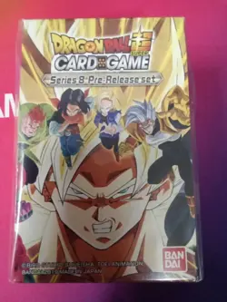 New Sealed Dragon Ball Z Super Card Game Series 8 Pre-Release Set - Image 1