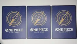 One Piece TCG Two Legends Nami Foil SR OP08-106. Comes With All 3 Cards - Image 2