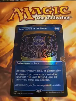 Imprisoned in the Moon - Secret Lair (Borderless) - Foil MTG - NM - Image 1