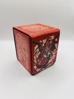 Yugioh Card Deck Box TCG Slifer The Sky Dragon Egyptian God Fits 100 Cards - Image 1