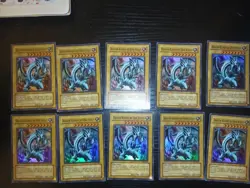 Vintage Yu-GiOh Tcg Card Lot Of 10 Holo Spanish DL1 S001 Duel League Promos - Image 2