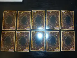 Vintage Yu-GiOh Tcg Card Lot Of 10 Holo Spanish DL1 S001 Duel League Promos - Image 5