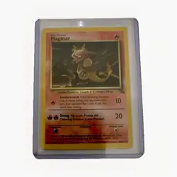 Pokemon Magmar Fossil 39/62 1st Edition Uncommon Regular Card 1999 - Image 1
