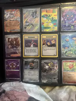Pokemon TCG Big Binder Collection Mixed Card Lot Of Cards Includes Binder - Image 1