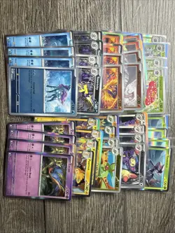 Pokemon 45 Card Lot Phantasmal Flames Holos Reverse Holo Foil NM See Pics - Image 2