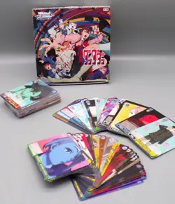 Japanese WEISS SCHWARZ Dandadan CCG trading card LOT Bushiroad MOMO Seiko WAIFU - Image 1