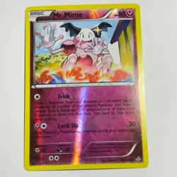 Mr. Mime 101/160 Uncommon Reverse Holo Card XY - Primal Clash Pokemon TCG NM - Image 1