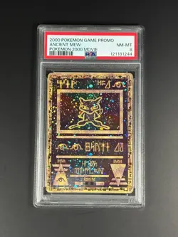 2000 Pokemon Movie Promo Ancient Mew Holo PSA 8 NM-MT - Image 1