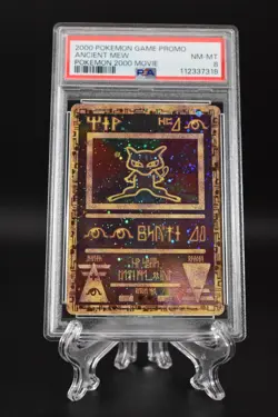2000 Pokemon Ancient Mew PSA 8 NM-MT Pokemon Movie Game Promo Double Holo Card - Image 2
