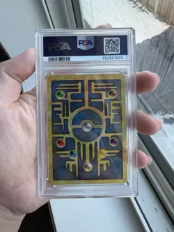 2000 Pokemon Movie Promo Ancient Mew Holo PSA 8 NM-MT - Image 2