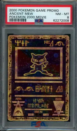 2000 Pokemon Game Promo Ancient Mew Pokemon 2000 Movie PSA 8 NM-MT - Image 1